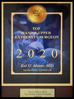 2021 Top Hand & Upper Extremity Surgeon Award